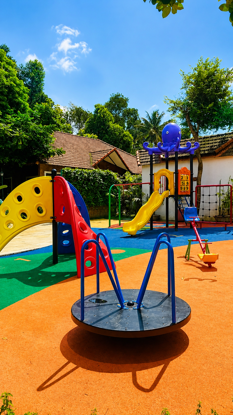 Kids Play Area at D-Zion Resort Coorg